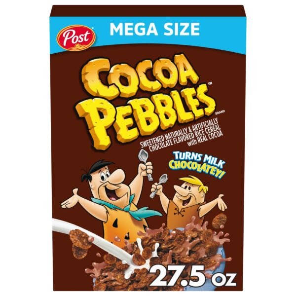 Post® Cocoa Pebbles Mega Size Chocolate Cereal