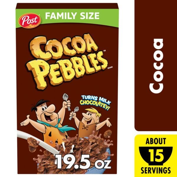 Post® Cocoa Pebbles Chocolate Family Size Cereal