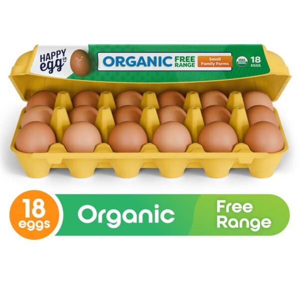 Happy Egg Co.® Organic Free Range Grade A Eggs