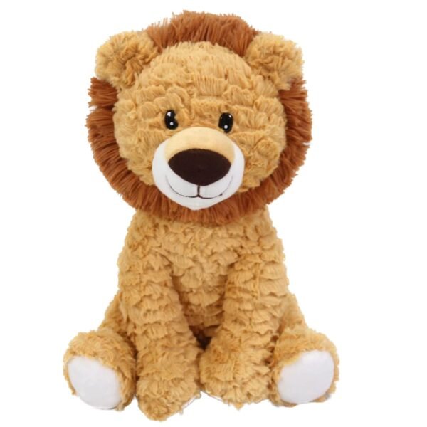 Holiday Home 14" Sitting Lion Plush Toy - Yellow