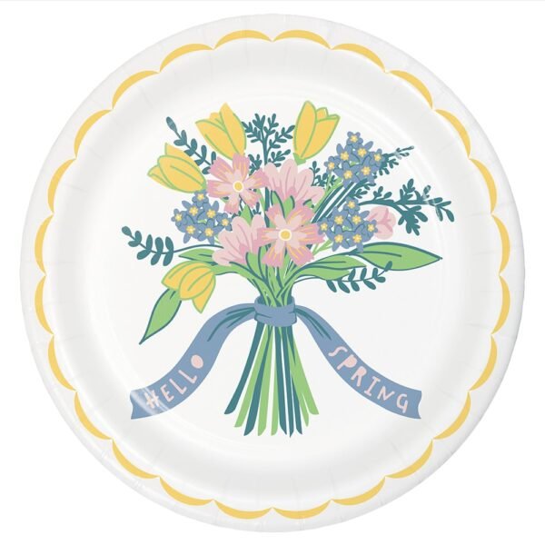 Holiday Home® Easter Round Bouquet Paper Plates