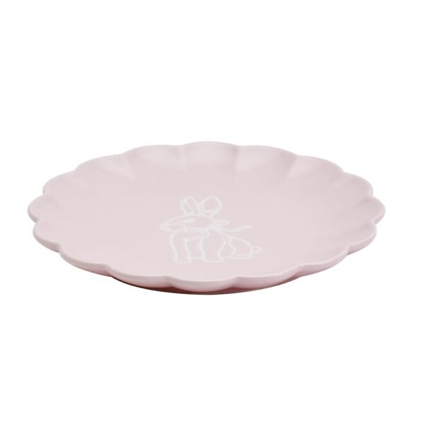 SDS for HD Designs Scalloped Dessert Plate - Bunny