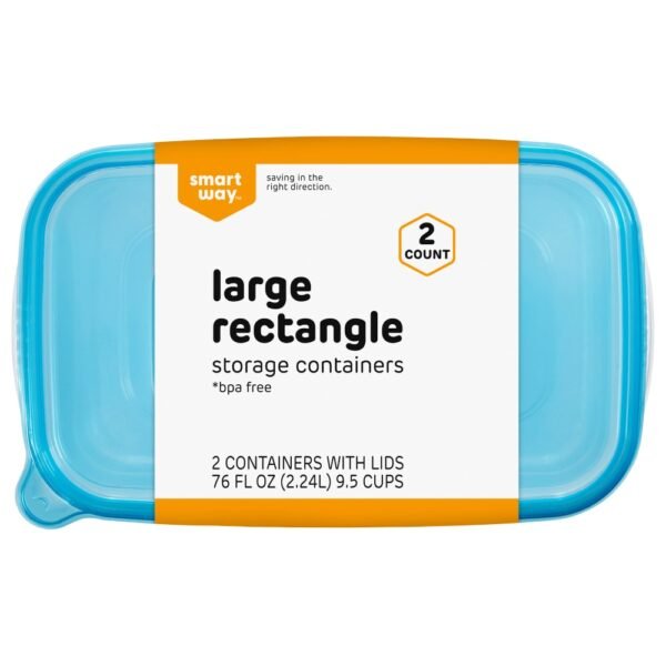 Smart Way™ BPA-Free Plastic Rectangle