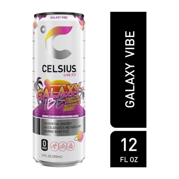 CELSIUS® Sparkling Galaxy Vibe Energy Drink Can