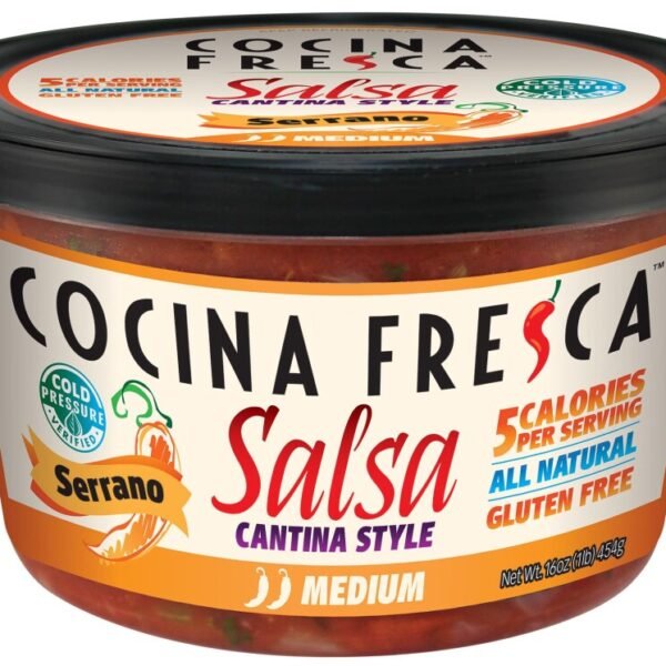 Cocina Fresca Medium Cantina Style Salsa 16 oz