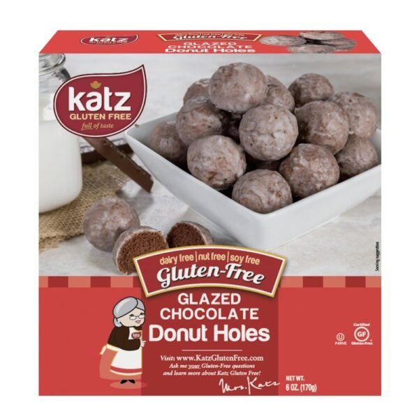 Katz Gluten Free® Glazed Chocolate Donut Holes