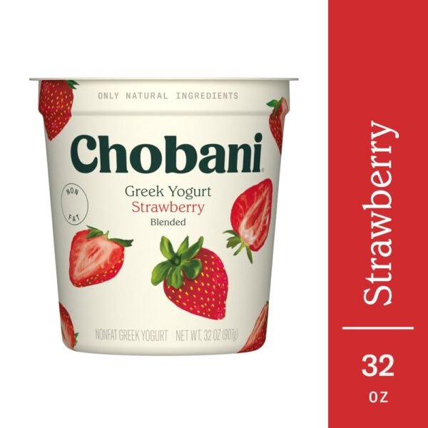 Chobani® Strawberry Nonfat Greek Yogurt Tub