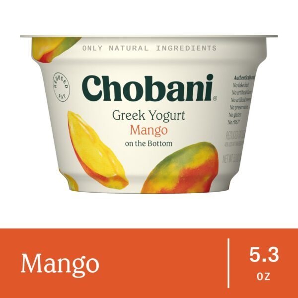 Chobani® Mango on the Bottom Low Fat Greek Yogurt Cup