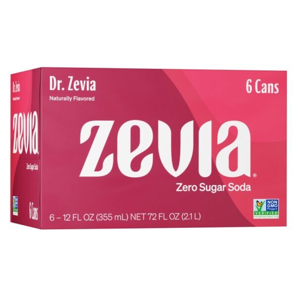Zevia® Dr. Zevia Zero Calorie Soda Cans