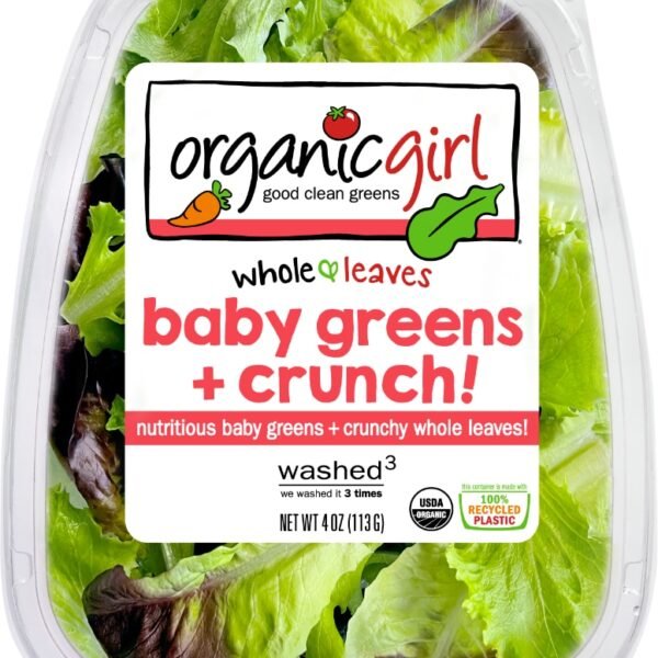 OrganicGirl Baby Greens + Crunch!