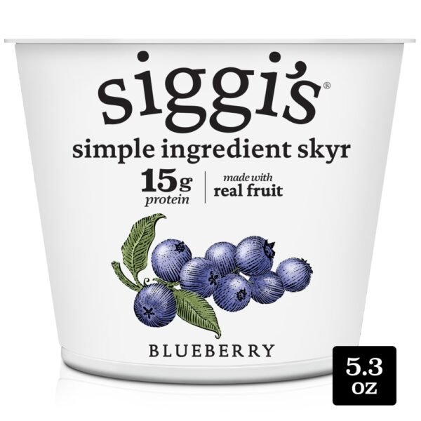 siggi’s Blueberry Icelandic-Style Lowfat Yogurt, 5.3 oz