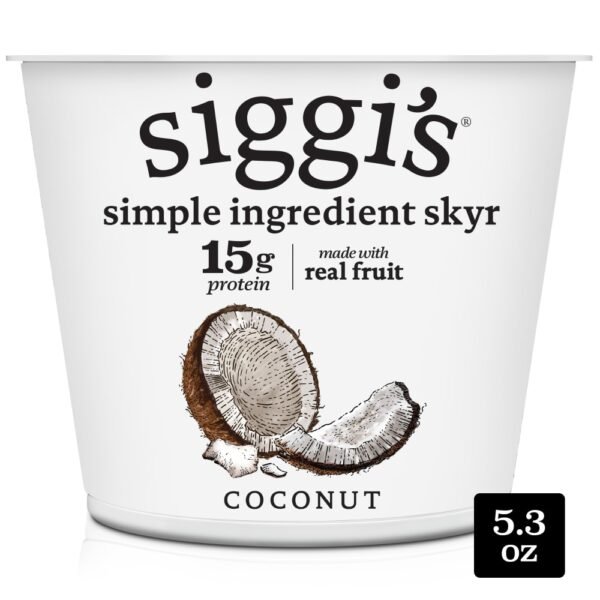 siggi’s Coconut Icelandic-Style Lowfat Yogurt, 5.3 oz