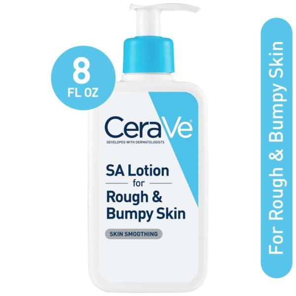CeraVe SA Lotion, Gentle Exfoliating Body Lotion With Salicylic Acid For Rough & Bumpy Skin
