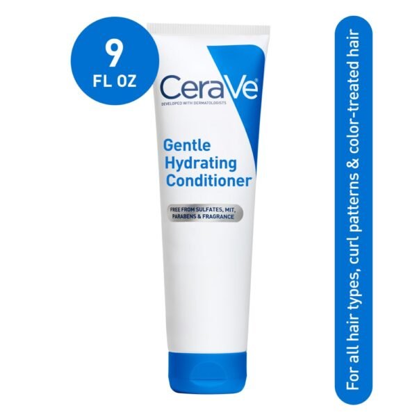 CeraVe Gentle Hydrating Conditioner, Fragrance Paraben & Sulfate Free Conditioner for All Hair Types