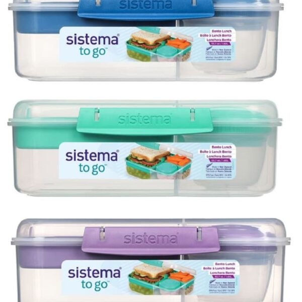 Sistema® Bento Lunch To Go™ Container - Assorted