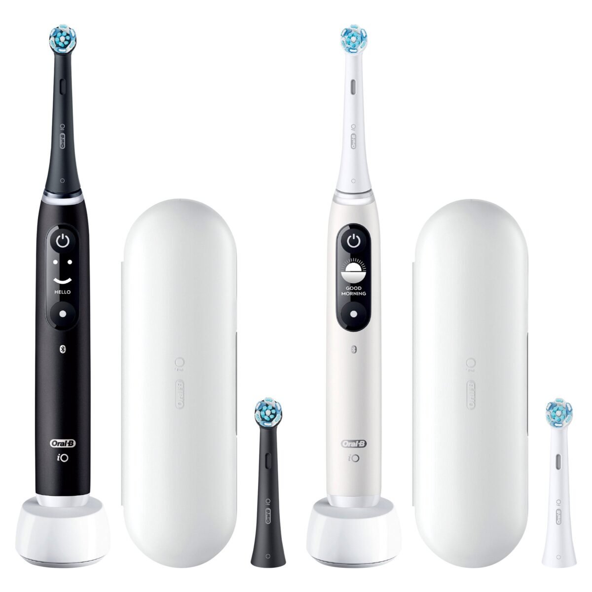 Oral-B iO Ultimate Clean Rechargeable Electric Toothbrush, 2-pack - Image 1