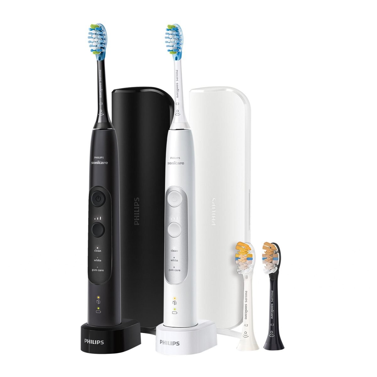 Philips Sonicare Professional Clean Rechargeable Electric Toothbrush, 2-pack - Image 1
